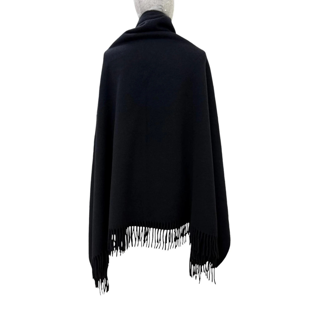 HERMES Black Scarf - Picture 5 of 8